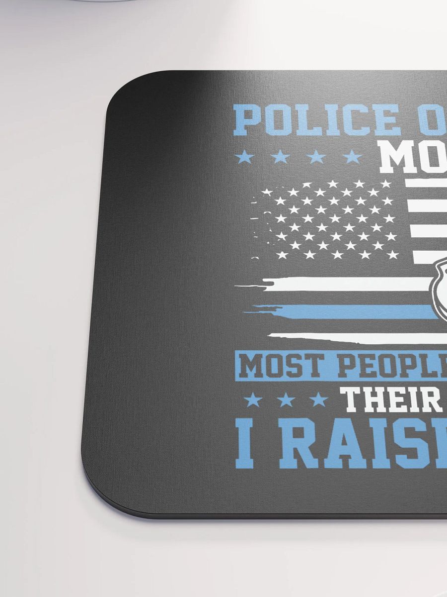 Police Officer Mom - Mouse Pad product image (6)