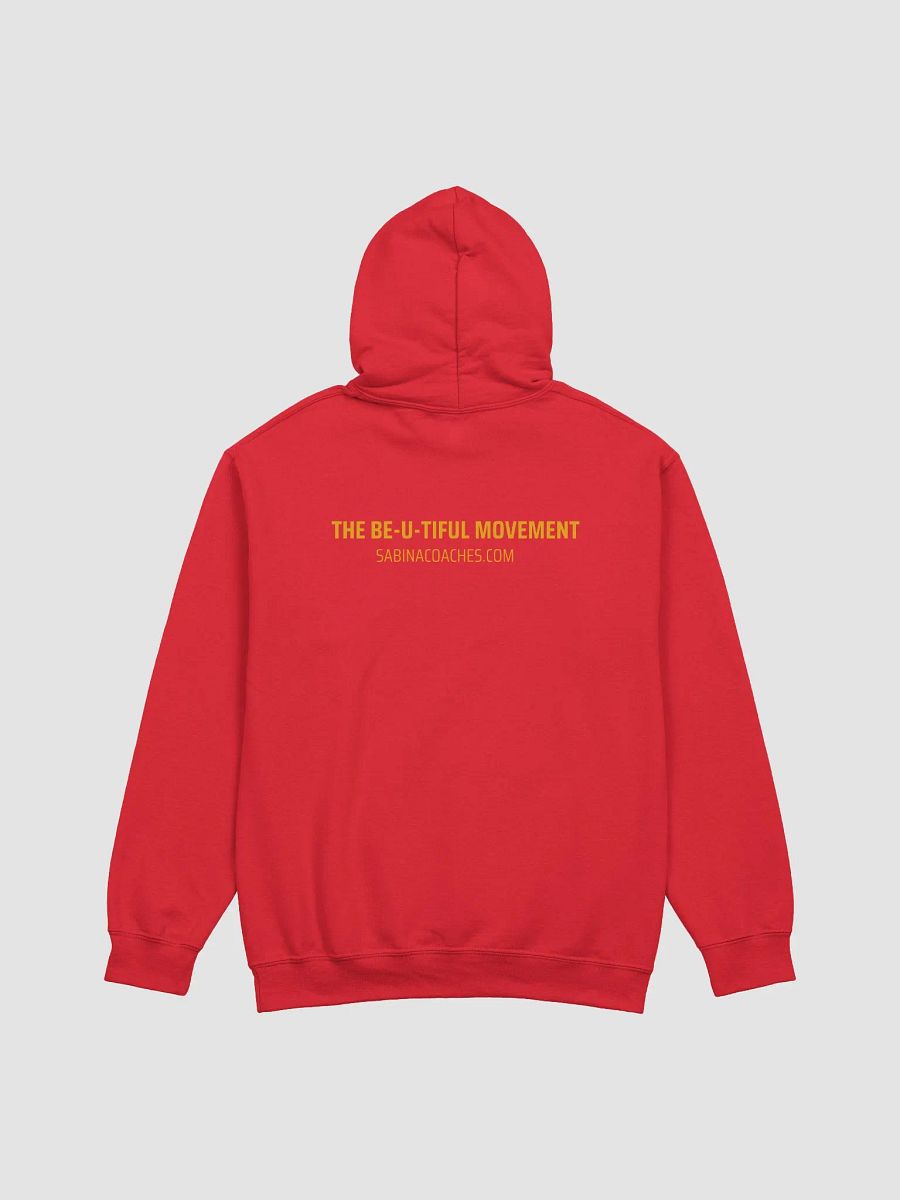 Gildan Classic Push Yourself Hoodie_Red_SC_Ctr product image (3)