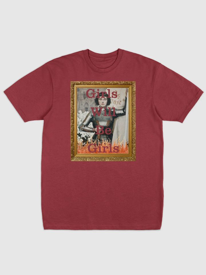 Girls Will Be Girls Framed Heavyweight T-Shirt product image (1)