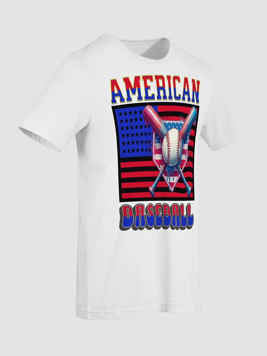 American Baseball Flag T-Shirt product image (55)