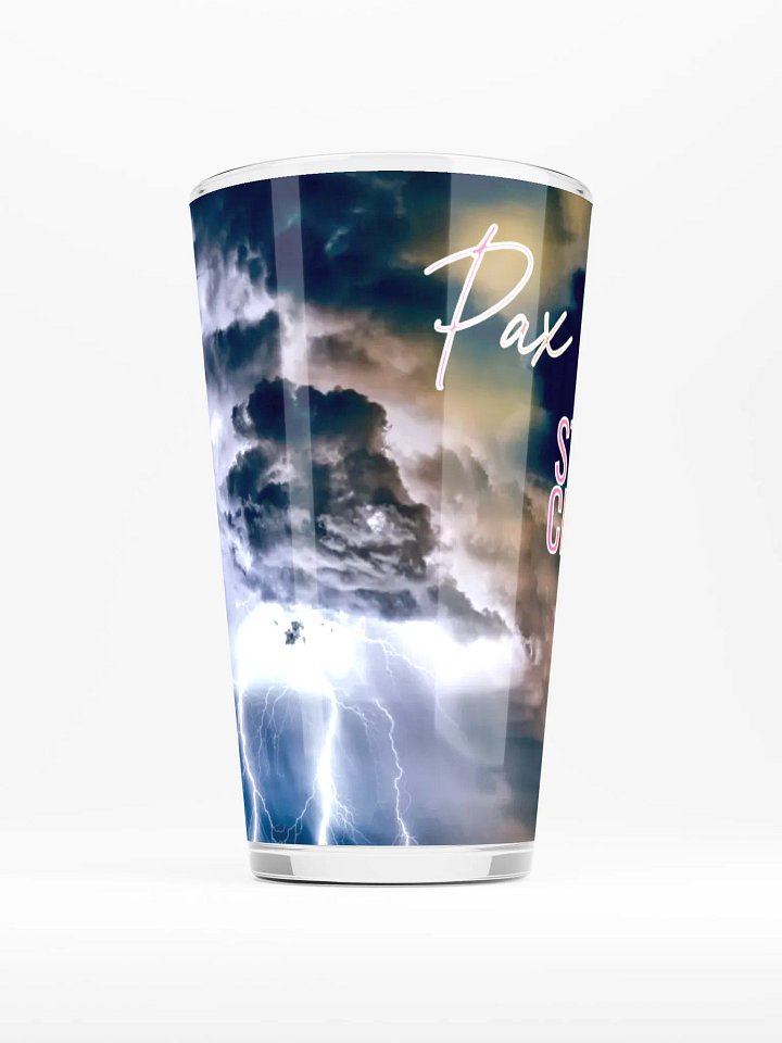 Stormy Elegance Shaker Pint Glass product image (2)