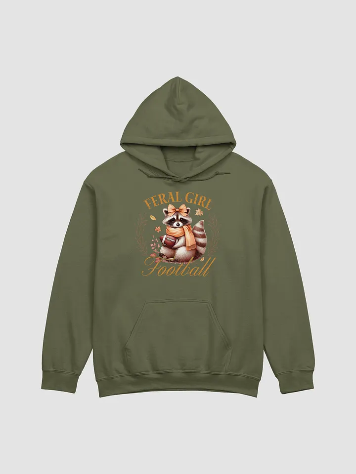 Feral Girl Football Hoodie product image (1)