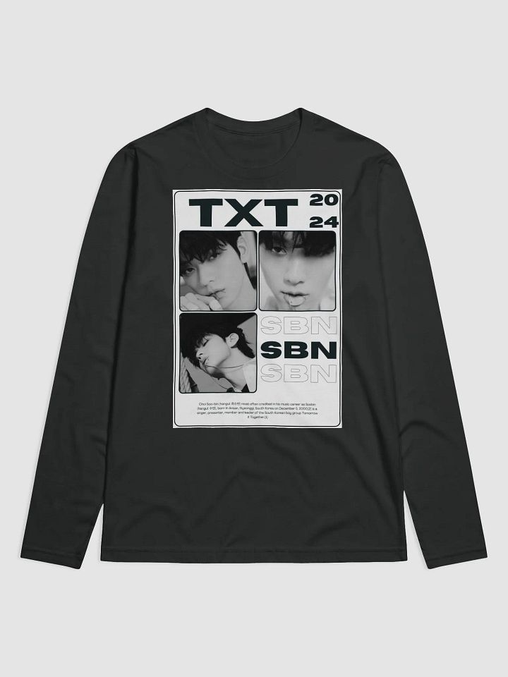 TXT Soobin Long Sleeve T- shirt product image (1)