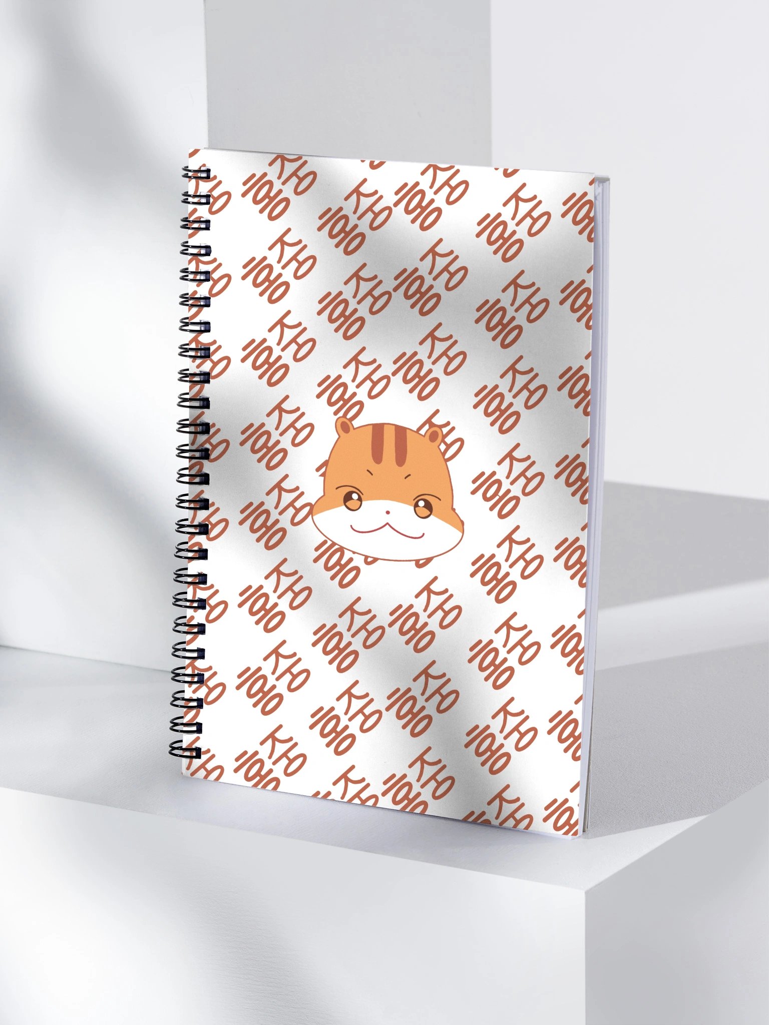 Jjoongrami name print notebook product image (4)