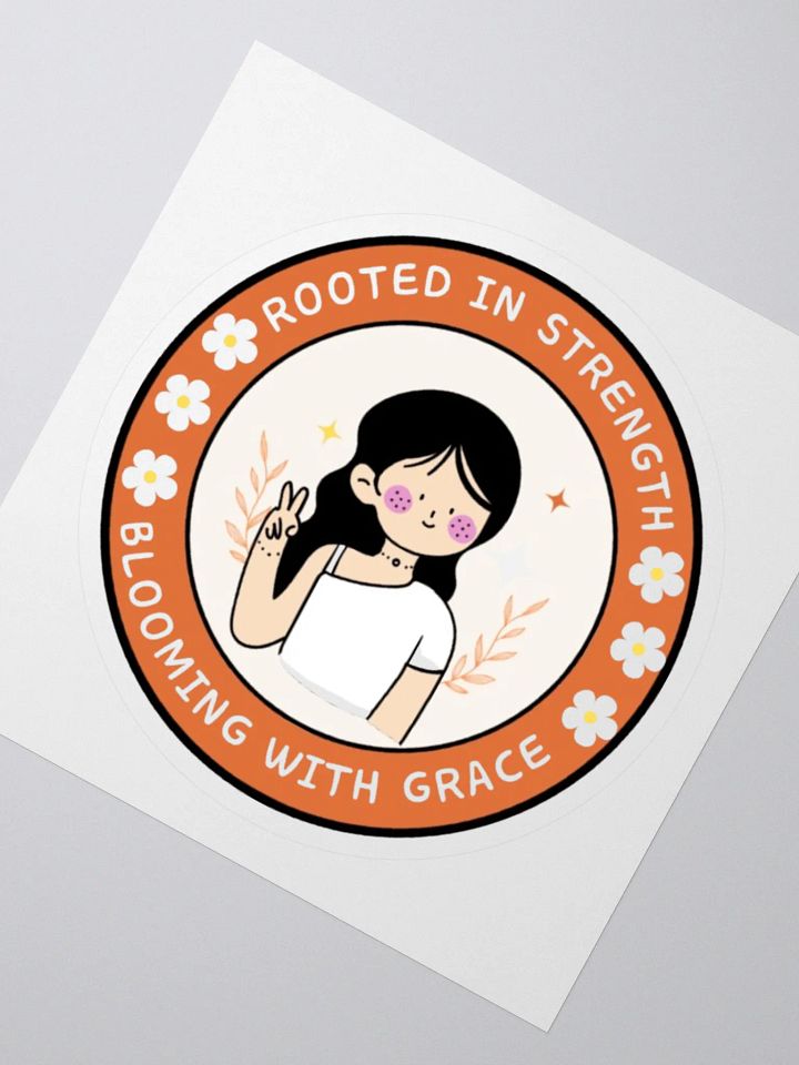 Rooted in Strength Kiss Cut Stickers product image (2)