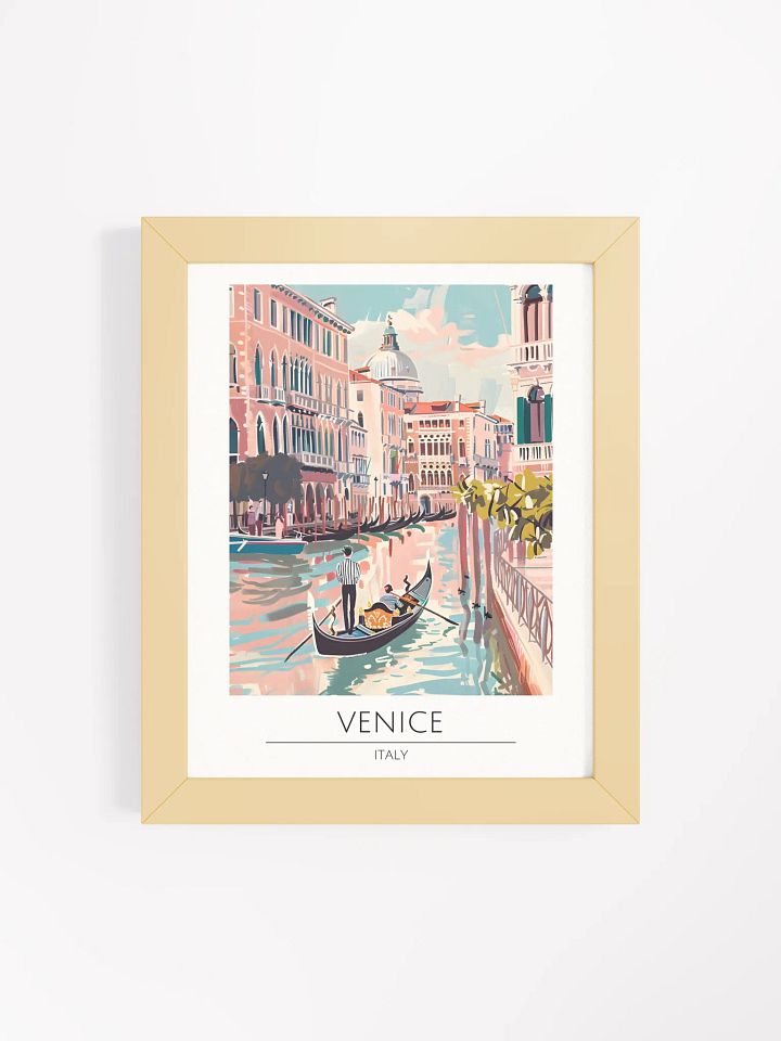 Venice Italy Framed Travel Poster product image (1)