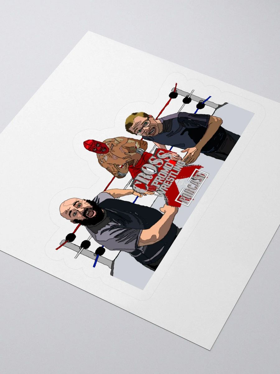Cross Promo Wrestling Podcast Stickers product image (3)