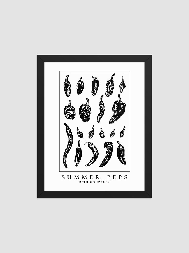 Summer Peps Matte Paper Framed Poster product image (2)