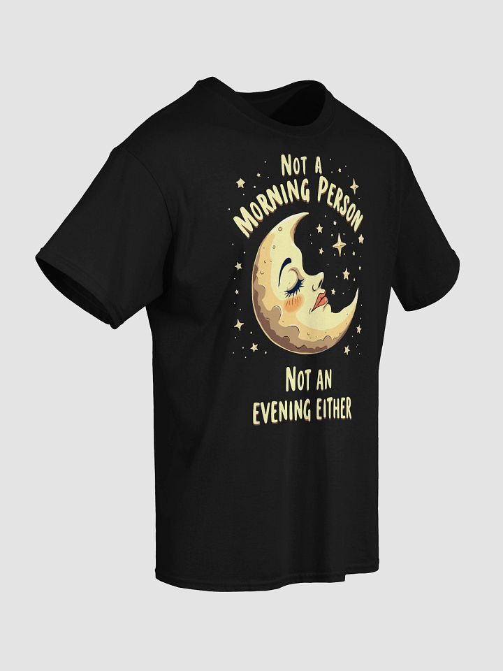 Not a Morning Person, Not an Evening Either T-Shirt product image (2)