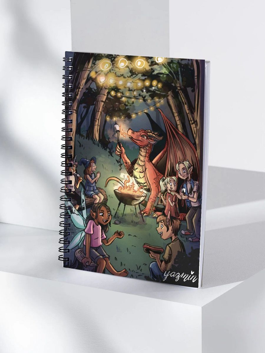 Dragon BBQ Party Notebook: Fantasy Fun with Toasted Marshmallows product image (4)