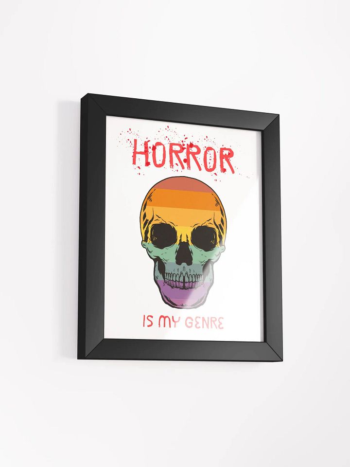 Horror is my Genre Framed Poster product image (36)