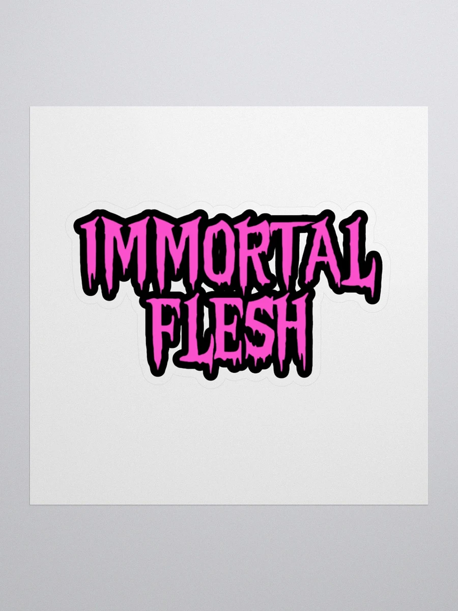 Flesh Logo Sticker (Purple) product image (1)