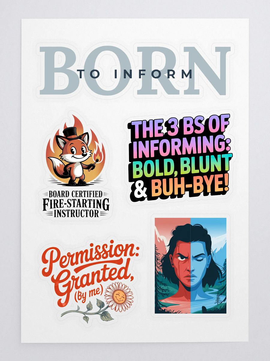 Human Design Manifestor Sticker Sheet product image (3)