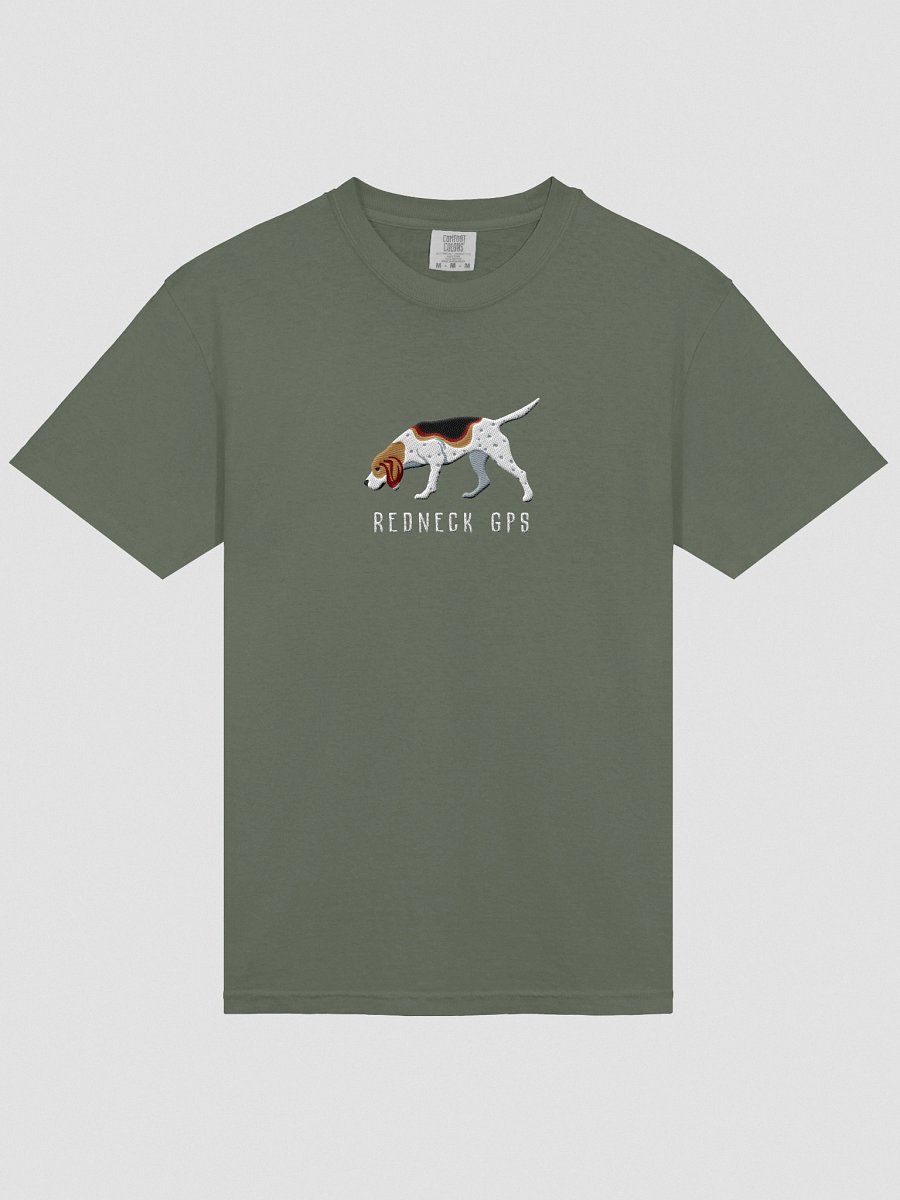Redneck GPS T-Shirt(Embroidered) of a Treeing Walker Coonhound product image (23)