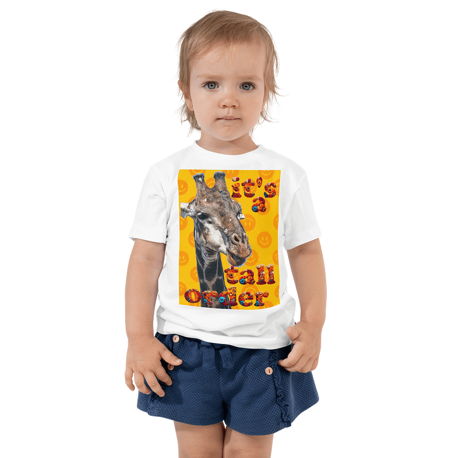 Giraffe Toddler Cotton T-Shirt product image (4)