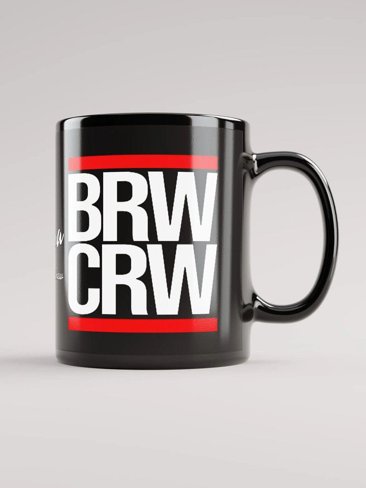 BRW CRW All Black Mug product image (1)