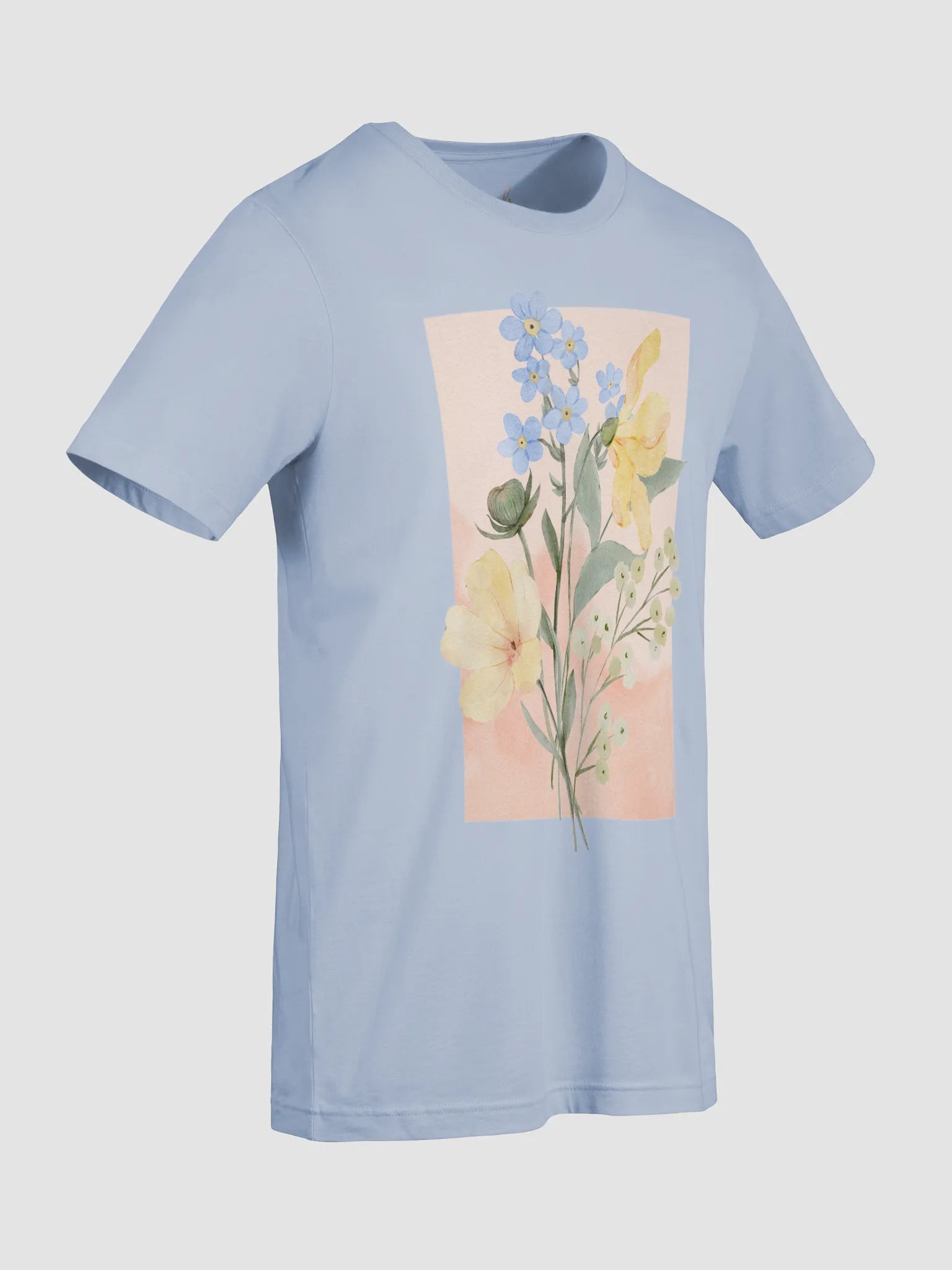 Pastel Floral Tee #1 product image (9)