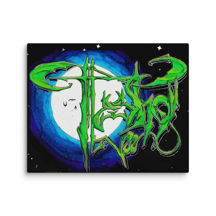 Starry Graffiti Canvas Prints product image (1)