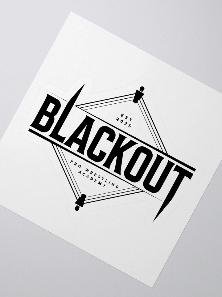 DMW x BLACKOUT Sticker product image (5)