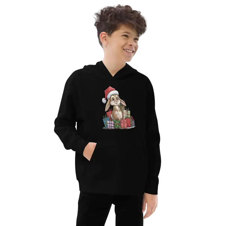 Santa Bunny Youth Pullover Fleece product image (2)