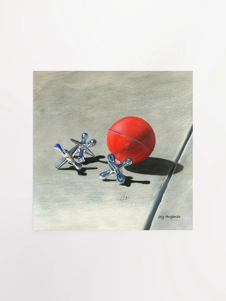Ball and Jacks Print product image (1)