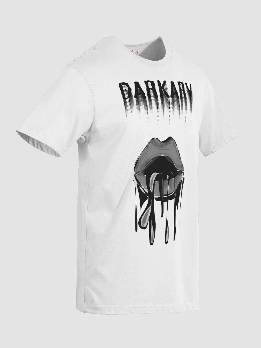 DARKARY Mouth White T-shirt product image (3)