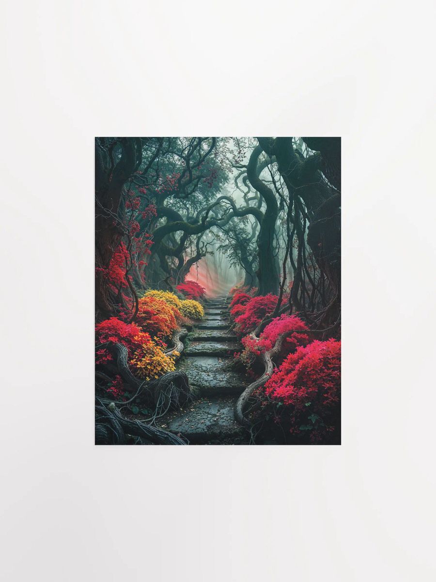 Path of Crimson Whispers Matte Poster product image (1)