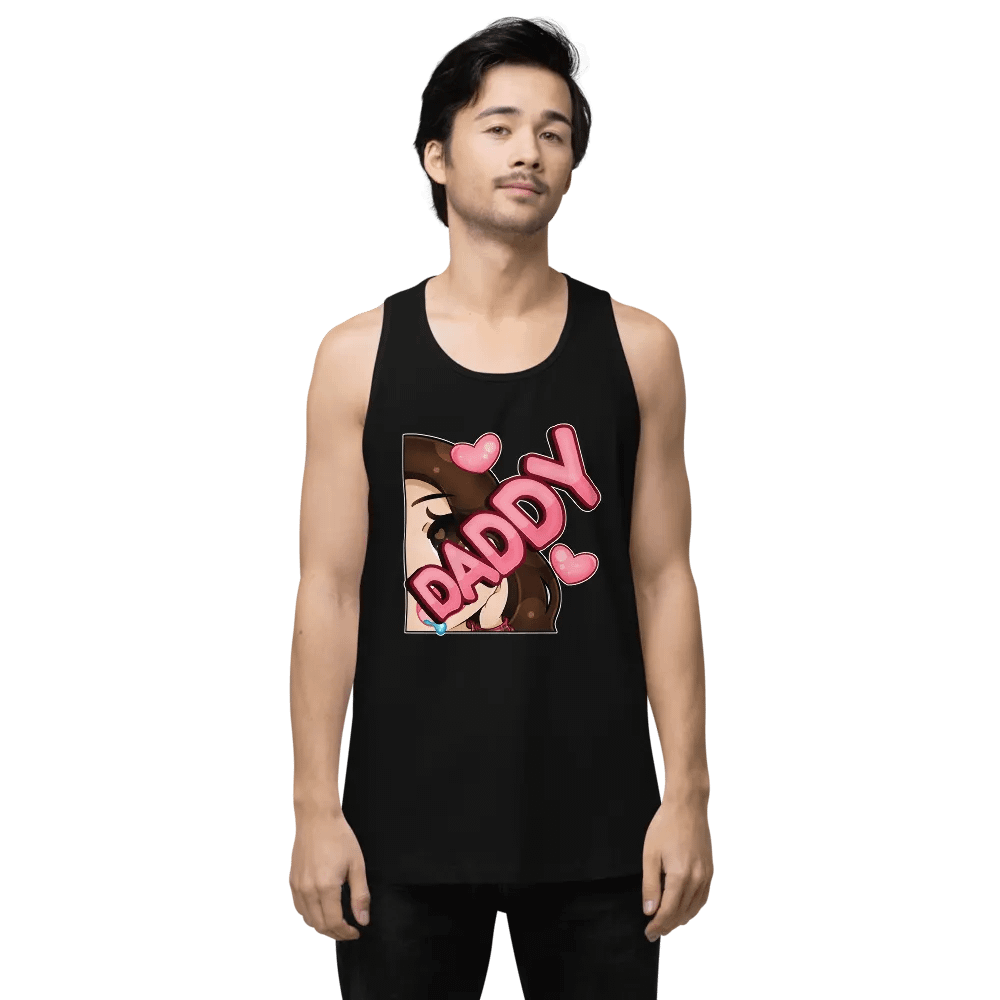 Daddy emote! Cotten Heritage men's premium tank top product image (1)
