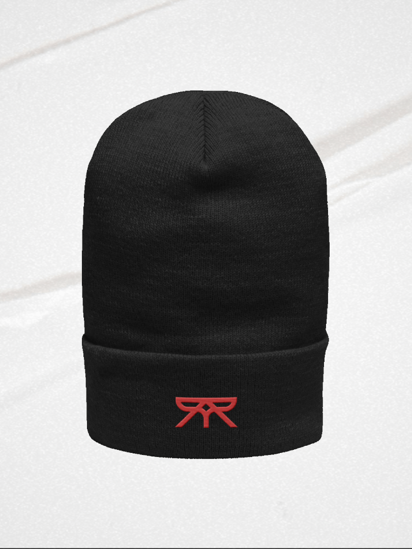 Aerix Core Beanie – Red Emblem product image (5)