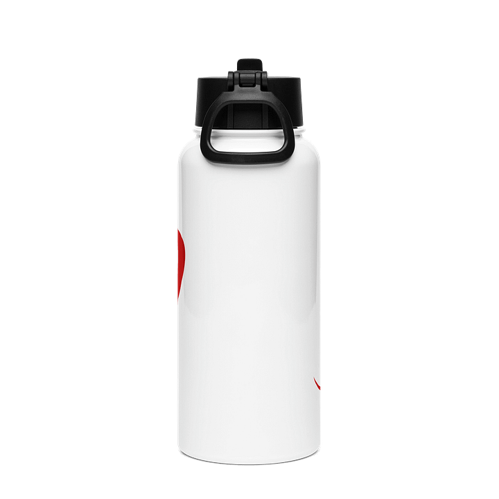 Stainless Steel Water Bottle with Straw – 32oz (950ml) product image (2)