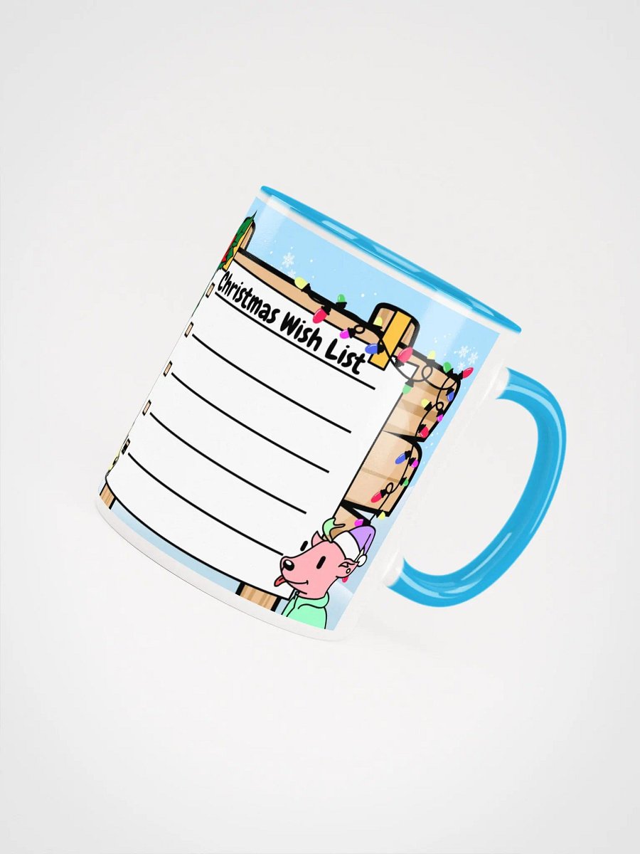 Dippy Deer and Friends Christmas Wish List Mug product image (4)