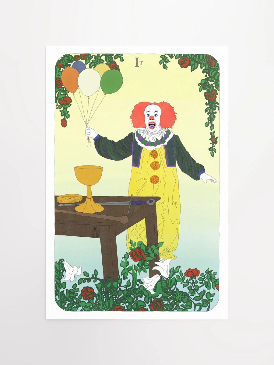 Original Pennywise Magician Tarot Card Print product image (4)
