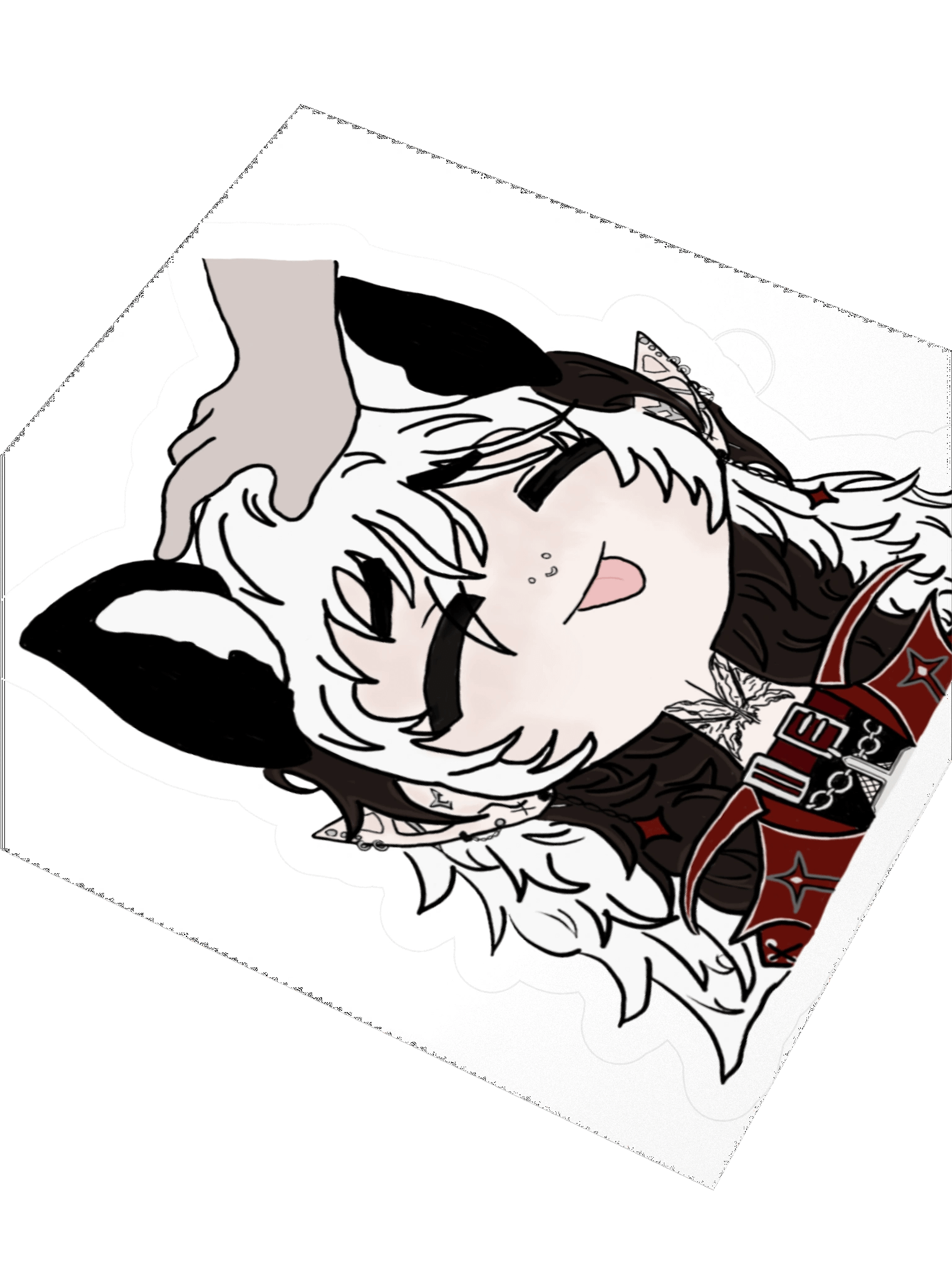 Dog Gloom Headpat sticker product image (3)