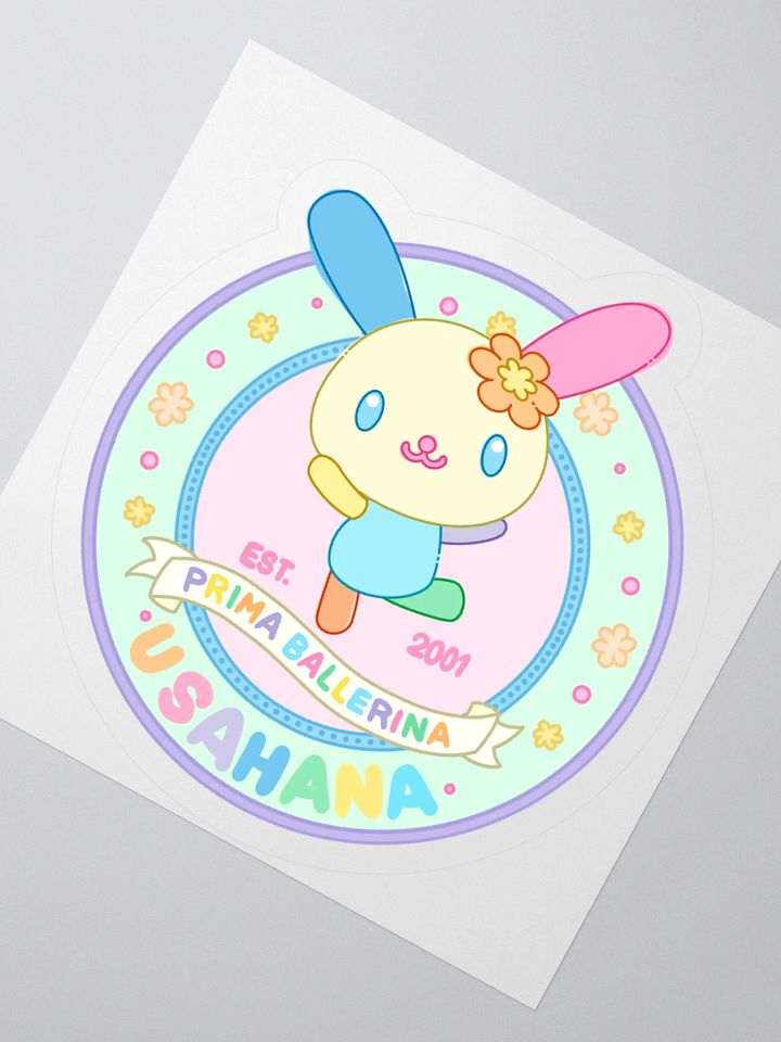 Rainbow Bunny Sticker product image (5)