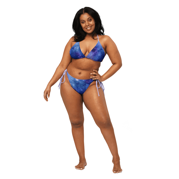 Galaxy string bikini {wisteria} product image (1)