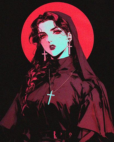 𝓔𝓿𝓮𝓷 𝓼𝓪𝓲𝓷𝓽𝓼 𝓱𝓪𝓿𝓮 𝓼𝓱𝓪𝓭𝓸𝔀𝓼.
.
.
.
.
#animeart #gothart #darkaesthetic #goth #aiart