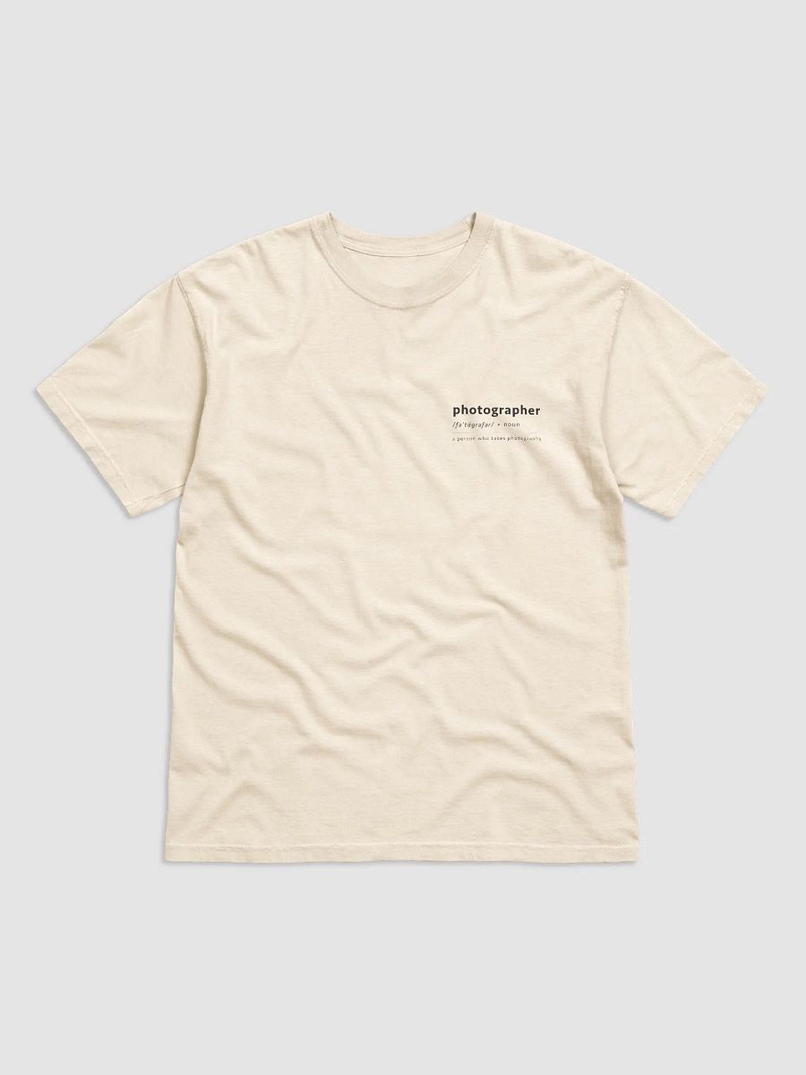 A Person Who Takes Photographs - T-shirt product image (2)