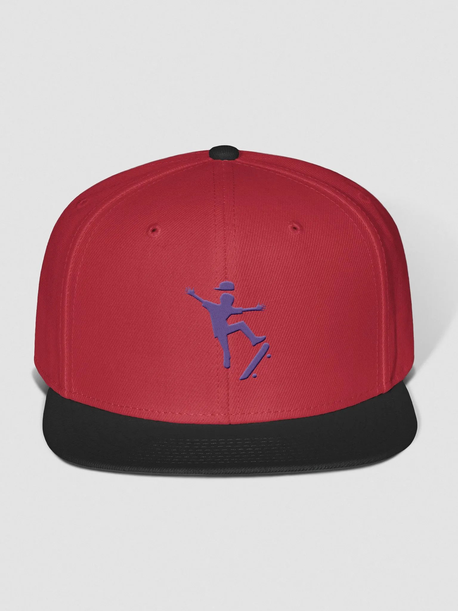 Dazzle Deck Red & Black Baseball Cap product image (1)