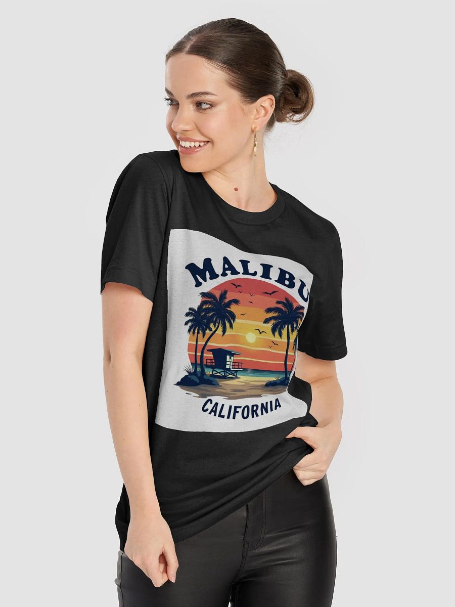 Sunset Malibu Beach T-Shirt product image (8)
