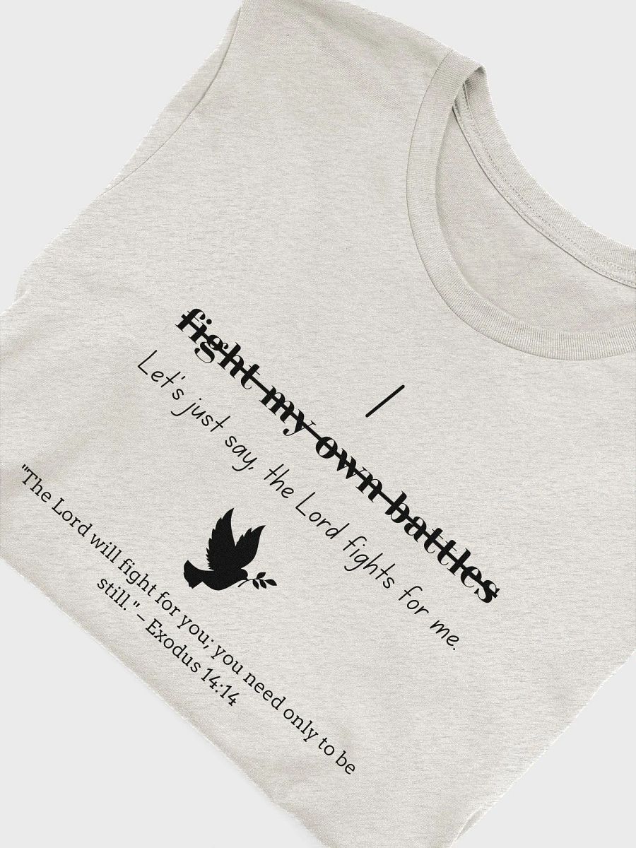The Lord Fights for Me - Faith Tee product image (41)