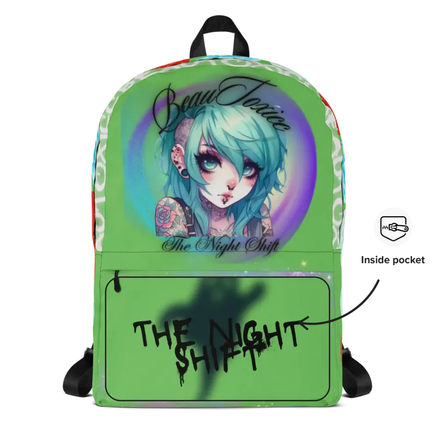 Green BBG Backpack product image (4)