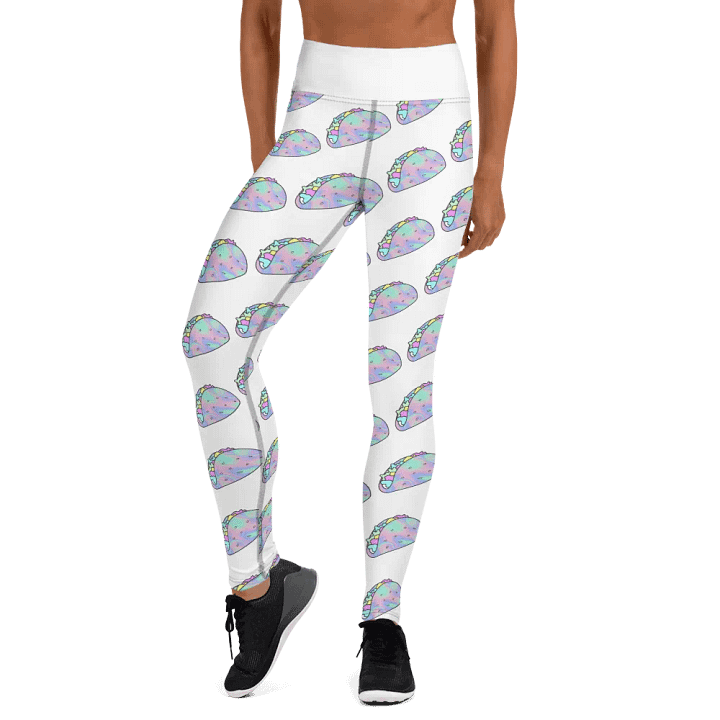 Shiny Taco All-Over Yoga Leggings product image (2)