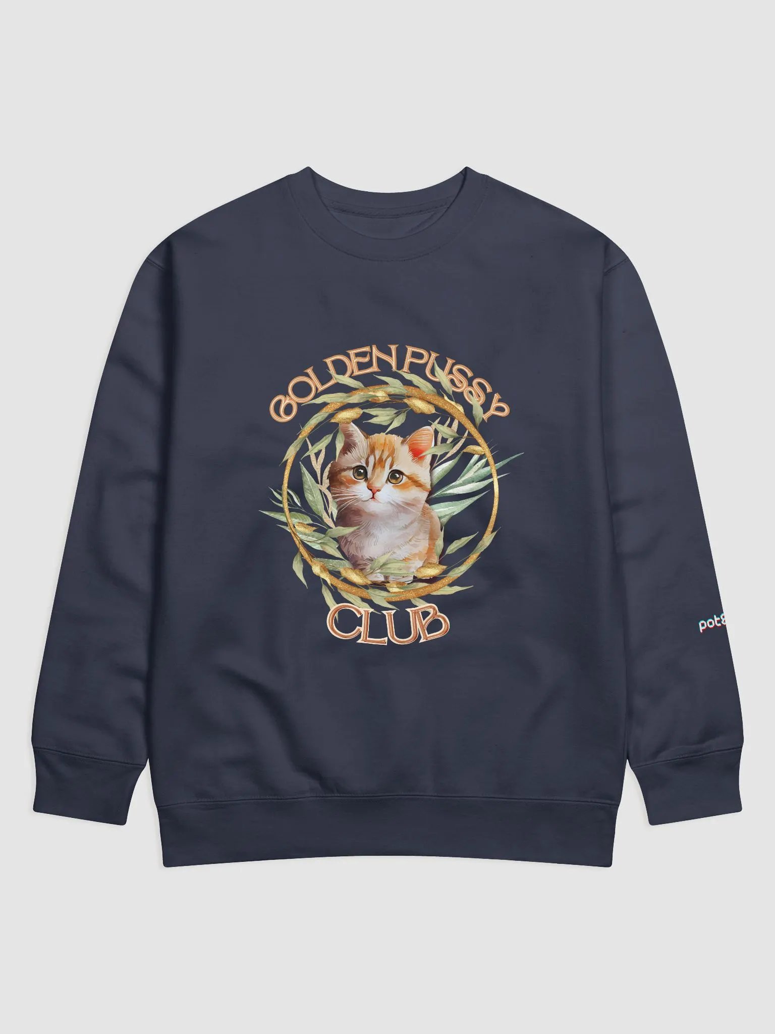 GOLDEN PUSSY CLUB premium sweatshirt product image (1)