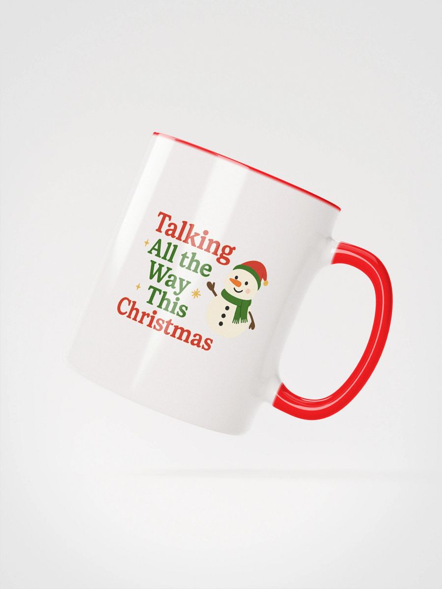 Cheerful Snowman Talking Mug product image (13)