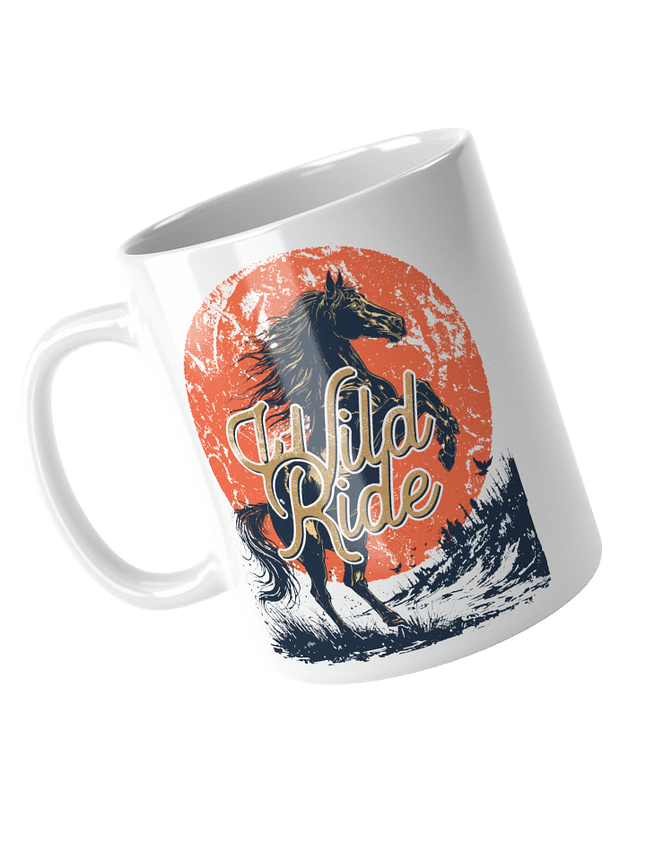 The "Wild Ride" Vintage Horse Mug product image (1)
