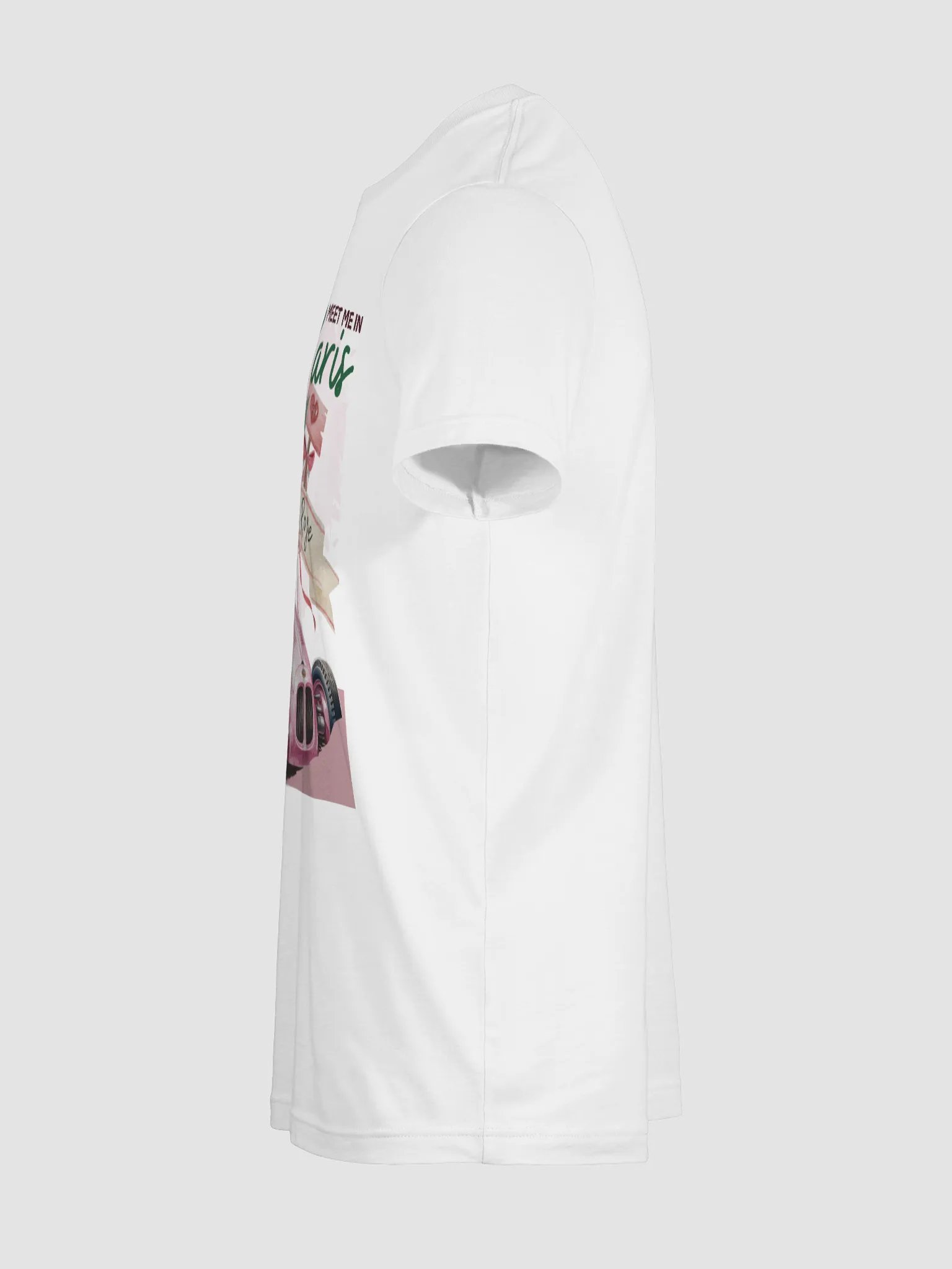 La Vie en Rose Vintage Race Car T-Shirt product image (6)