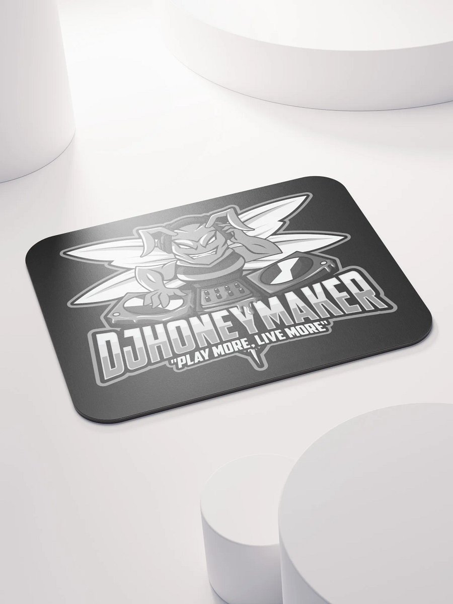 Black & White Logo Classic Mouse Pad product image (4)