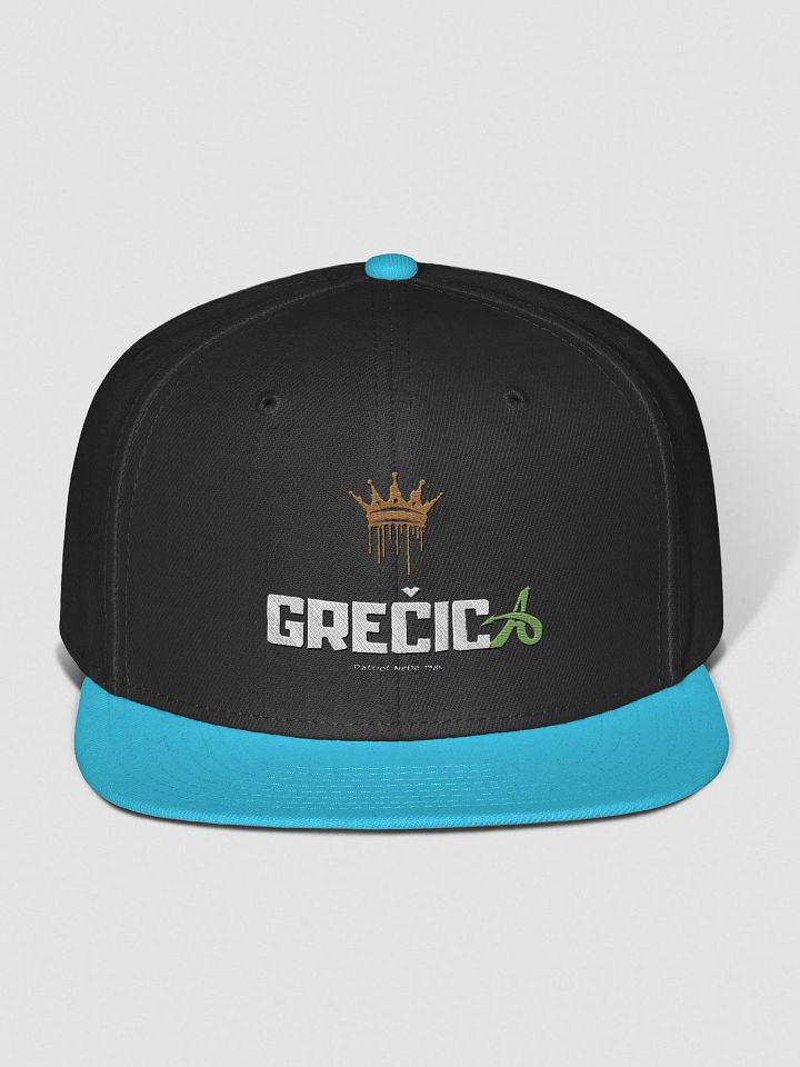 GREČICA BRAND Royal Crest Wool Blend Snapback product image (1)