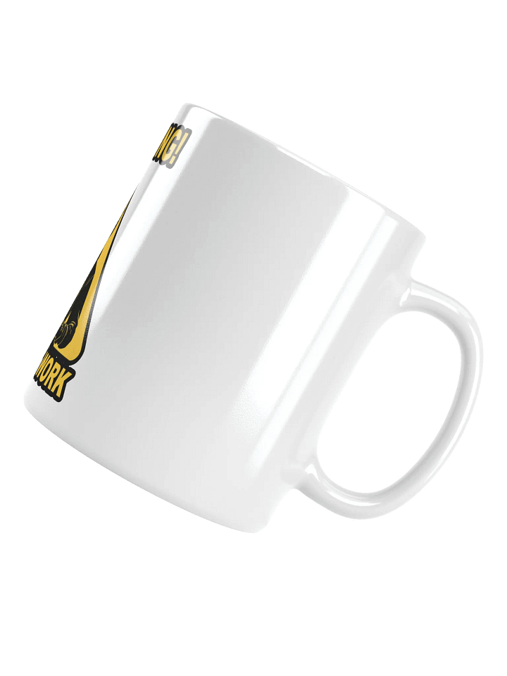 White Mug - Warning! Gamer at Work product image (2)