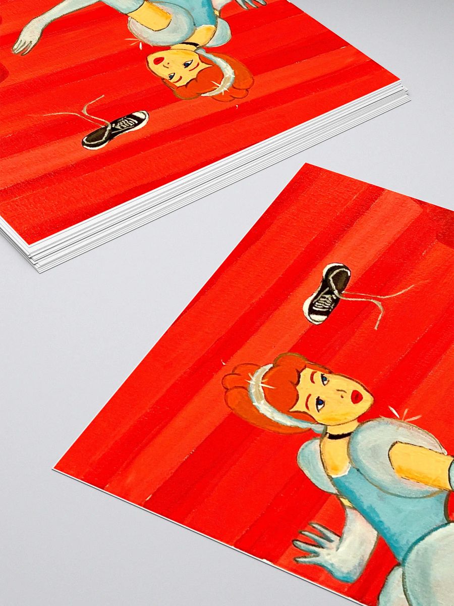 Princess Drops Her Basketball Shoe Sticker product image (4)
